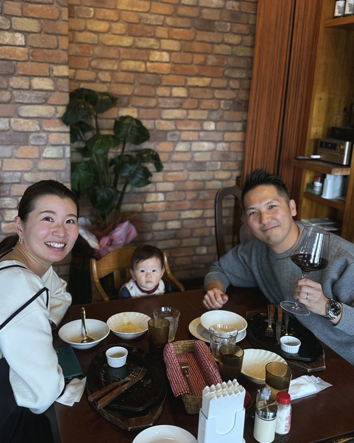 小さなお子さん連れのご家族